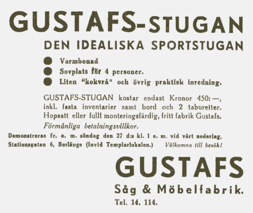 Den idealiska sportstugan